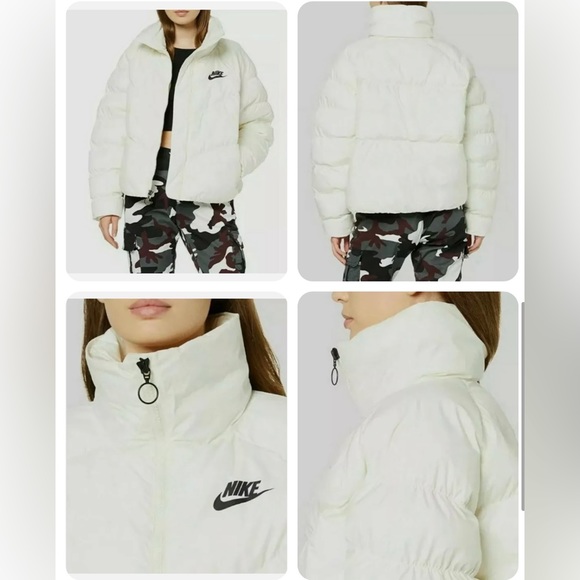 Amazing Nike Down Filled Puffer Zip Up Jacket - Picture 3 of 7